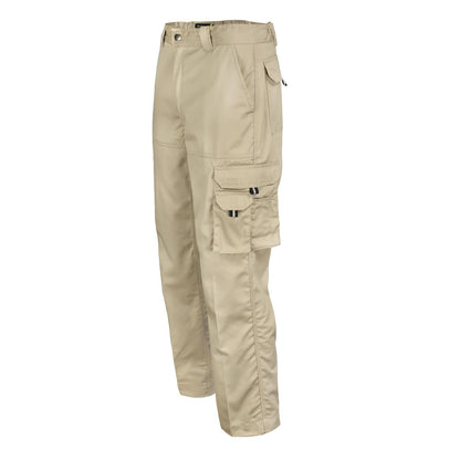 Pantalón Gabardina Cargo Beige UPF 50