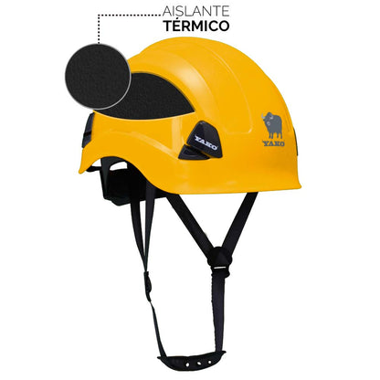 Casco de seguridad Yako Steelpro Amarillo